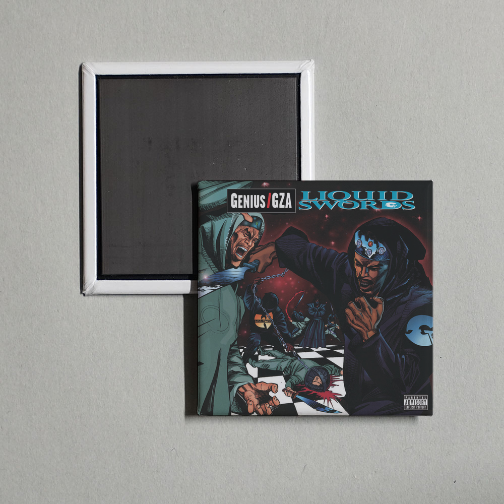 GZA - Liquid Swords Album Cover Fridge Magnet