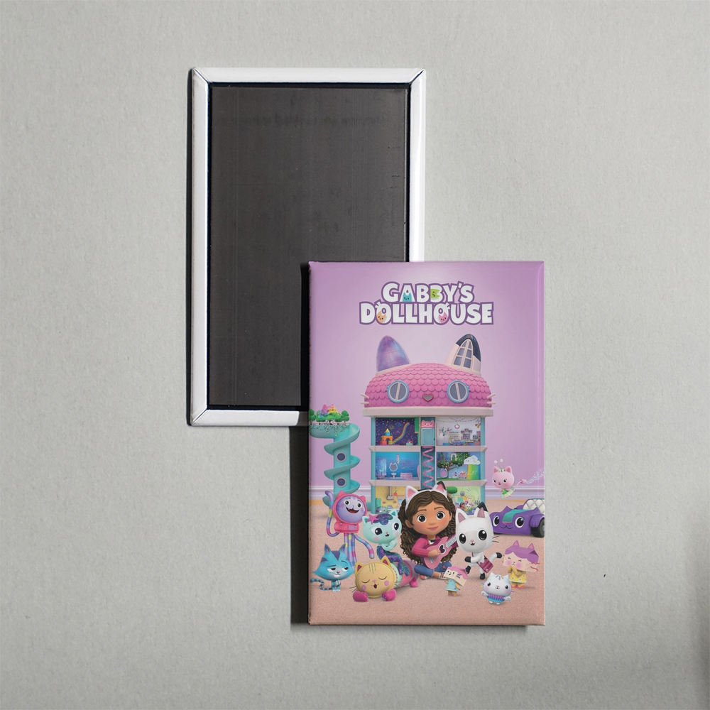 Gabby's Dollhouse TV Show Fridge Magnet