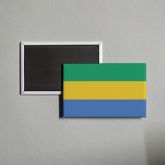 Gabon Flag Fridge Magnet