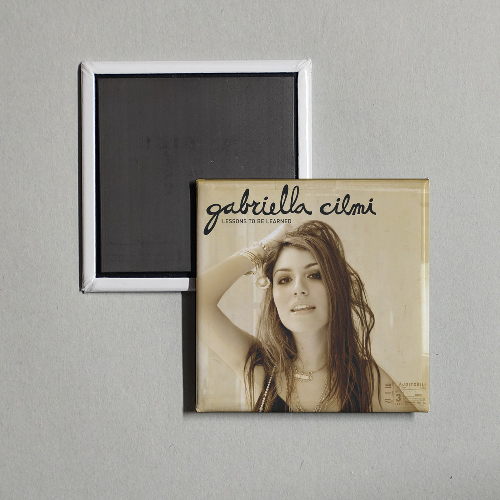 Gabriella Cilmi - Lessons To Be Learned Album Cover Fridge Magnet