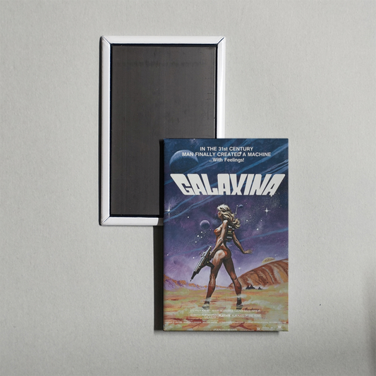 Galaxina Mini Movie Fridge Magnet