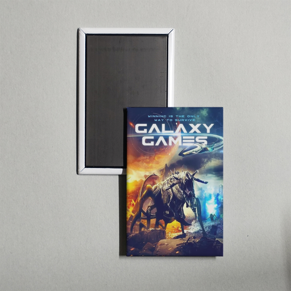 Galaxy Games Mini Movie Fridge Magnet