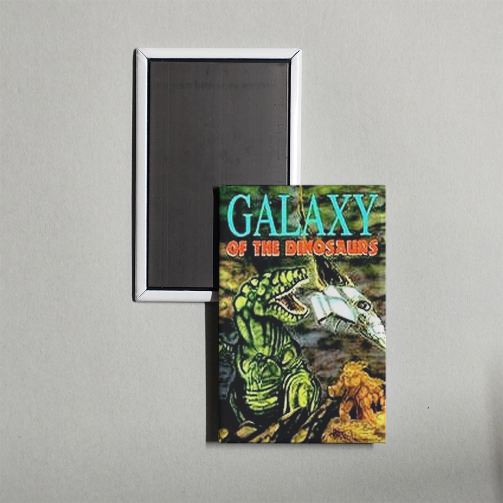 Galaxy of the Dinosaurs Mini Movie Fridge Magnet