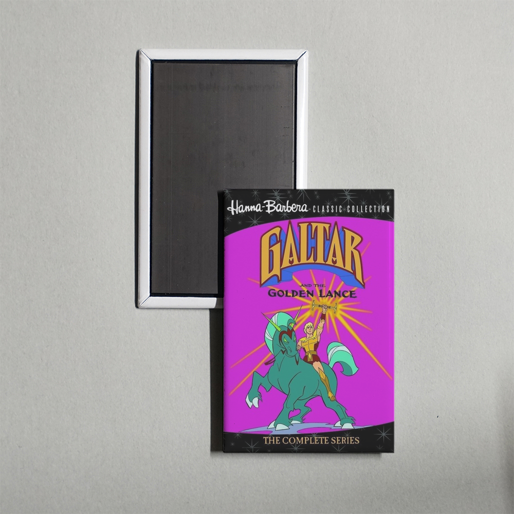 Galtar and the Golden Lance TV Show Fridge Magnet