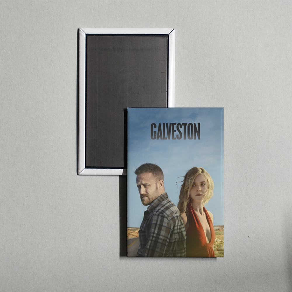 Galveston Mini Movie Fridge Magnet