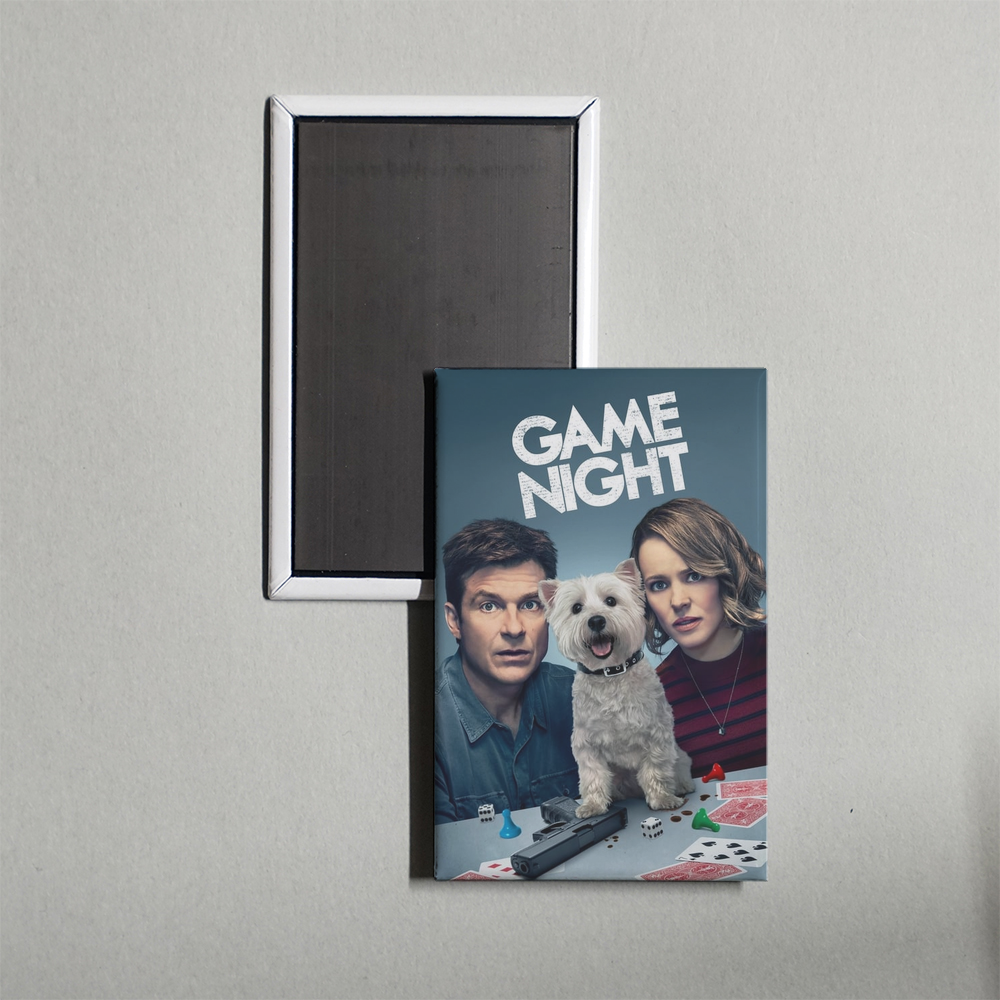 Game Night Mini Movie Fridge Magnet