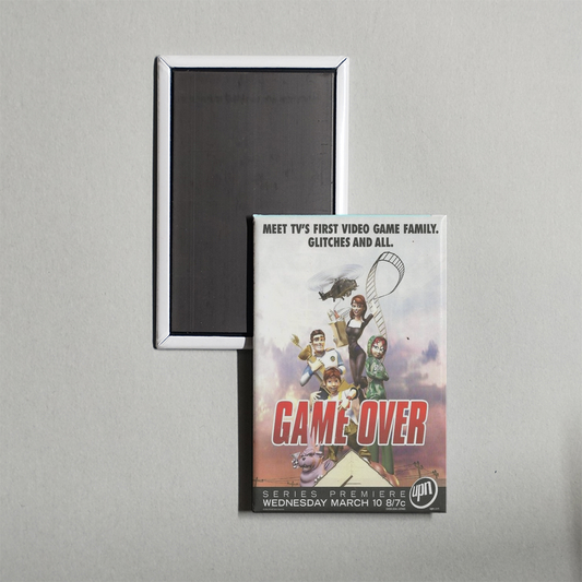 Game Over TV Show Fridge Magnet