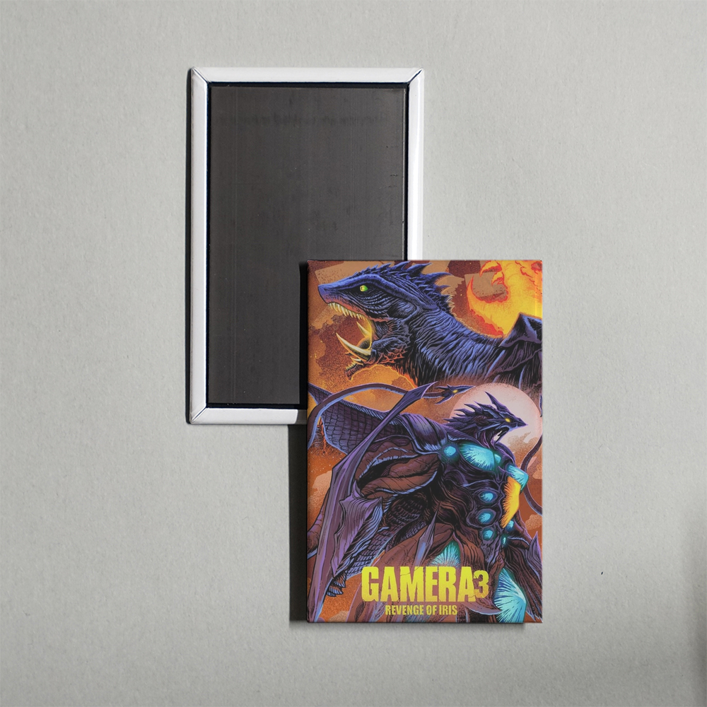 Gamera 3 Revenge of Iris Mini Movie Fridge Magnet