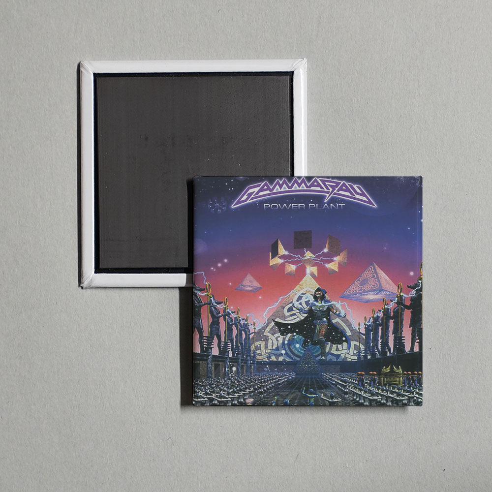 Gamma Ray - Power Plant Album Cover Fridge Magnet
