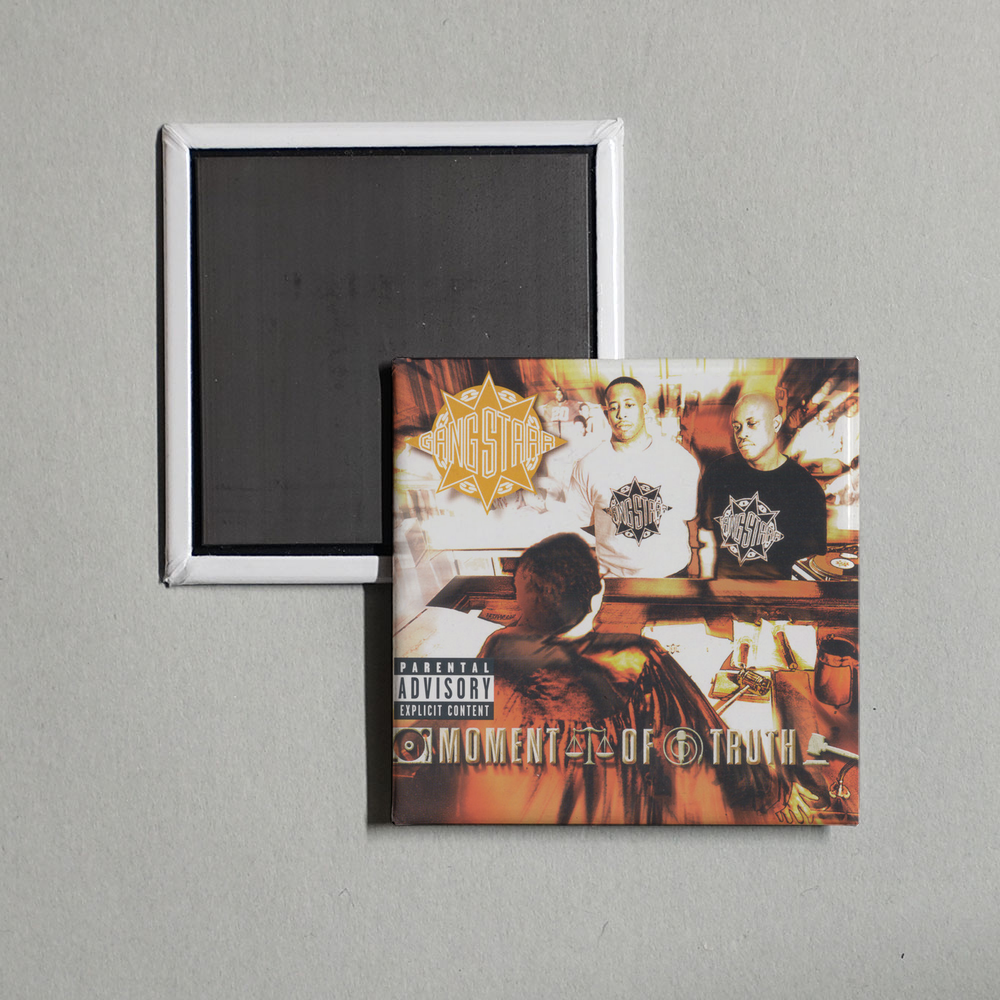 Gang Starr - Moment Of Truth Album Cover Fridge Magnet