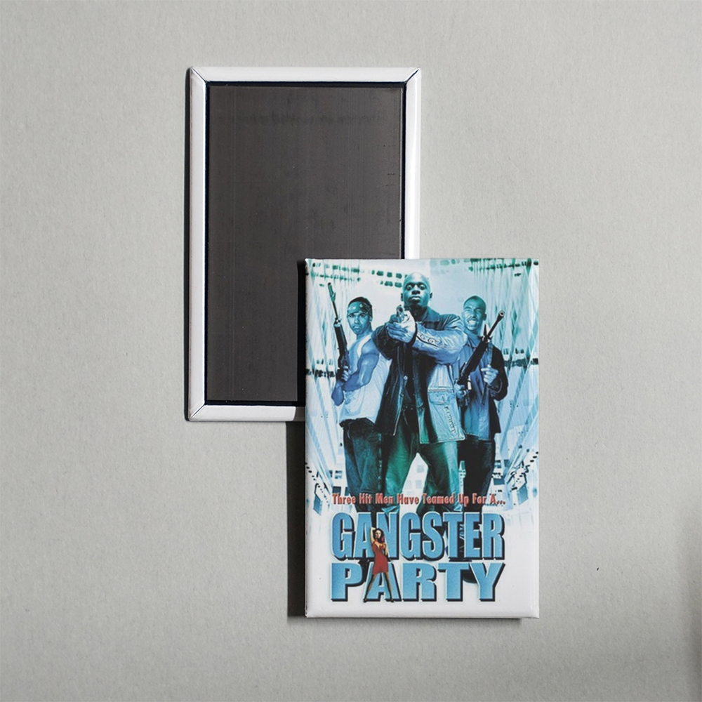Gangster Party Mini Movie Fridge Magnet