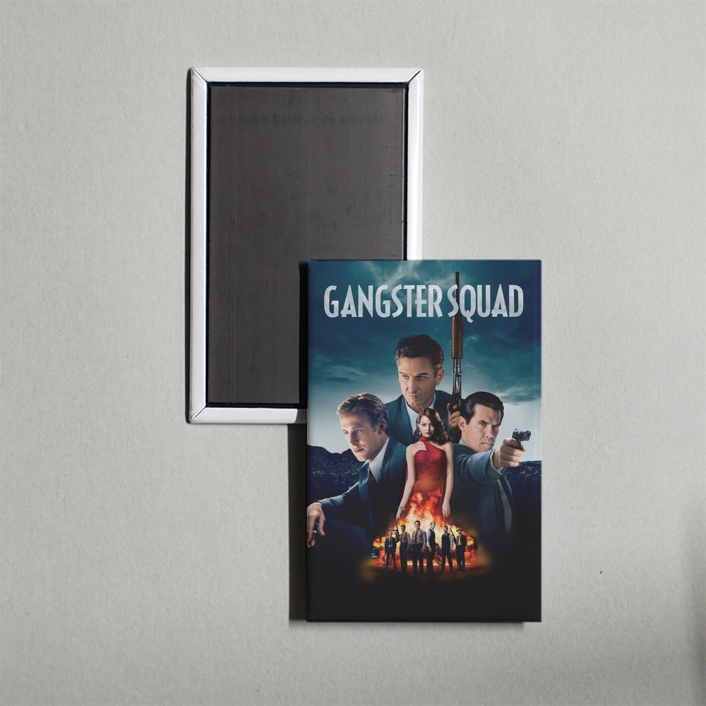 Gangster Squad Mini Movie Fridge Magnet