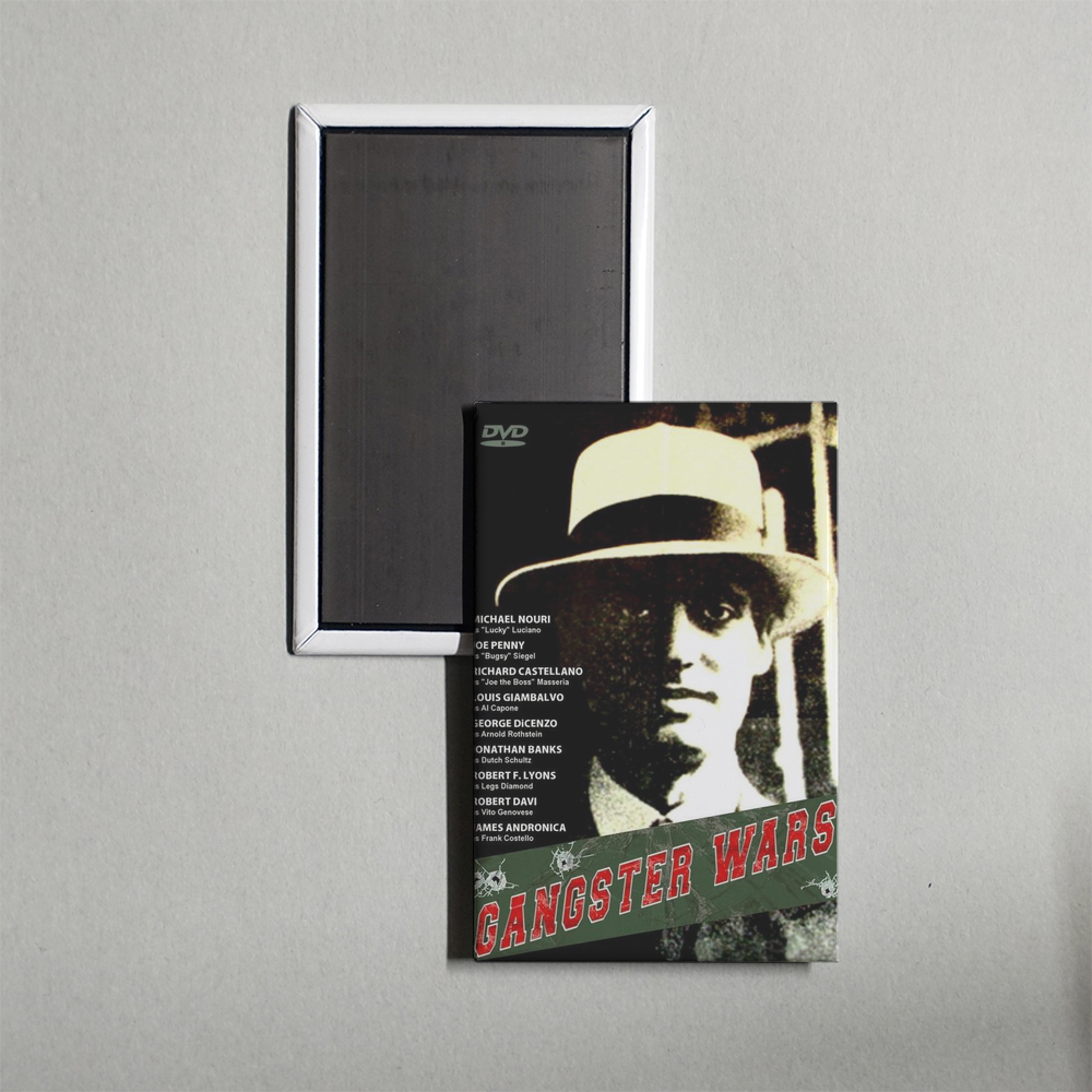 Gangster Wars Mini Movie Fridge Magnet