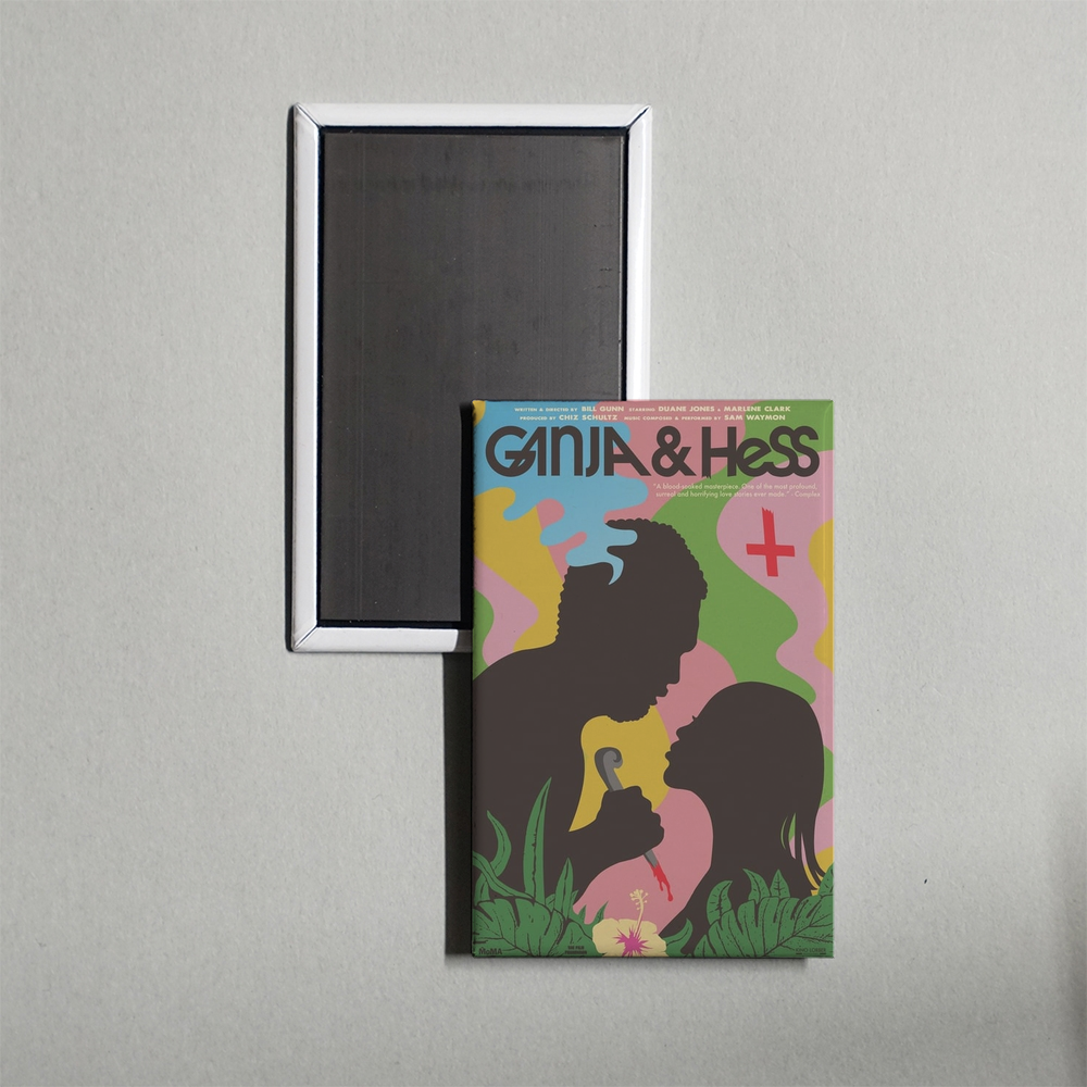 Ganja & Hess Mini Movie Fridge Magnet