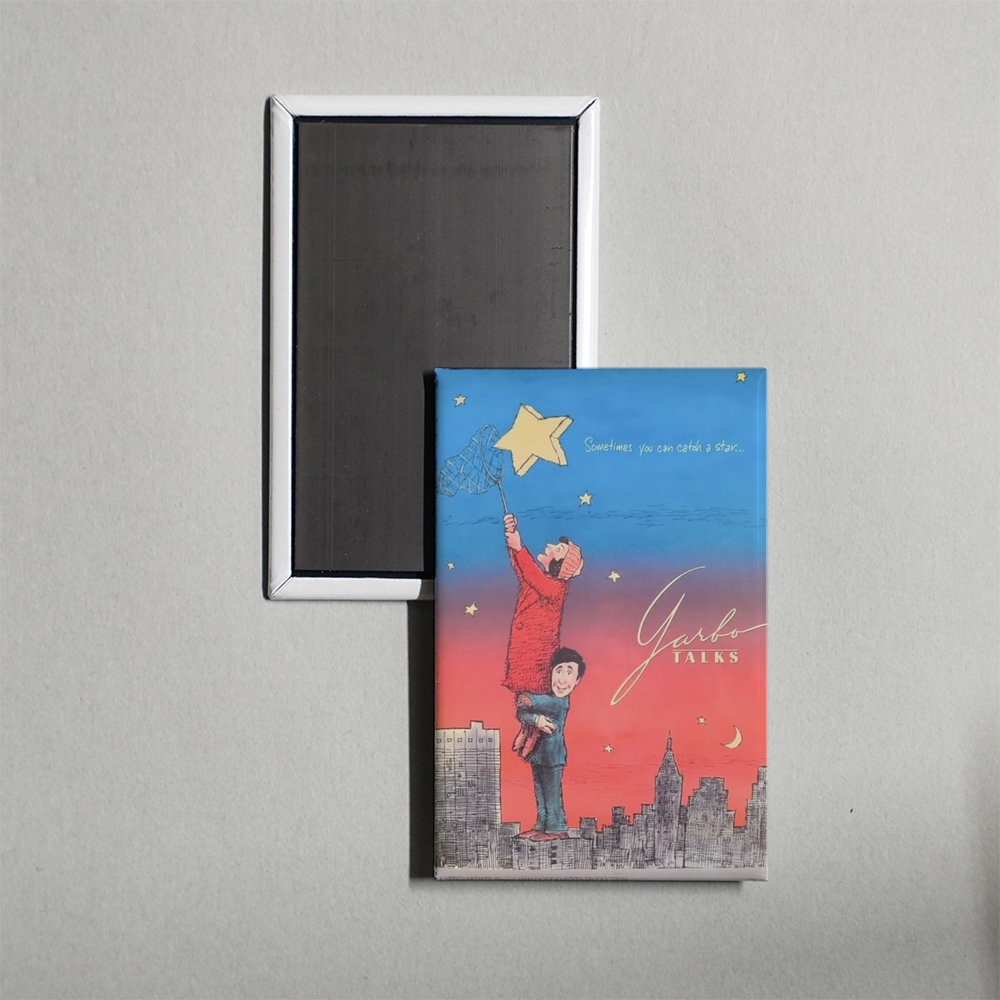 Garbo Talks Mini Movie Fridge Magnet