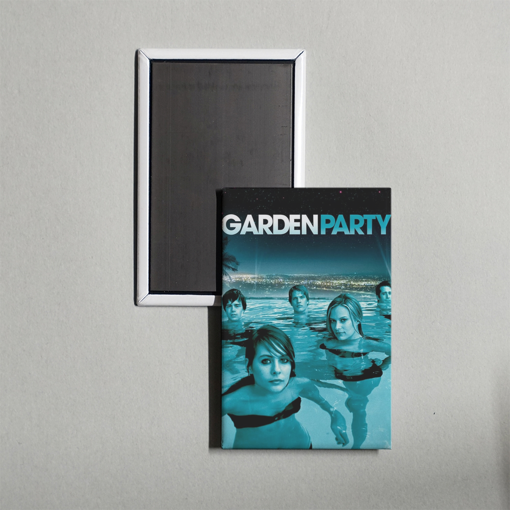 Garden Party Mini Movie Fridge Magnet
