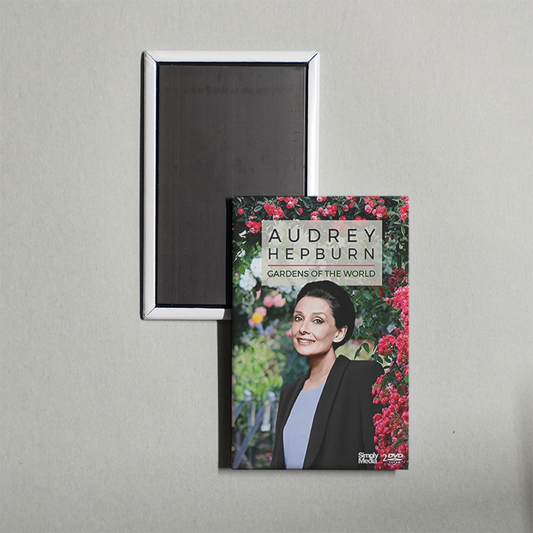 Gardens of the World with Audrey Hepburn TV Show Fridge Magnet