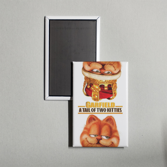 Garfield A Tail of Two Kitties Mini Movie Fridge Magnet