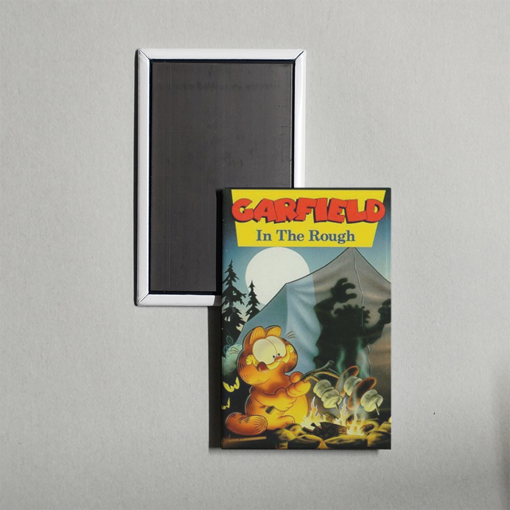 Garfield in the Rough Mini Movie Fridge Magnet
