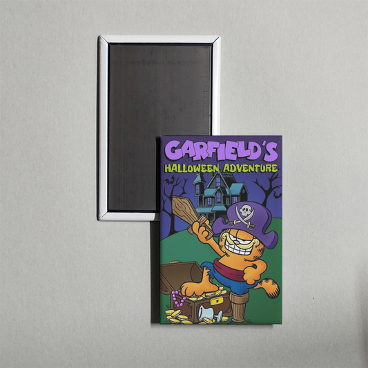 Garfield's Halloween Adventure Mini Movie Fridge Magnet