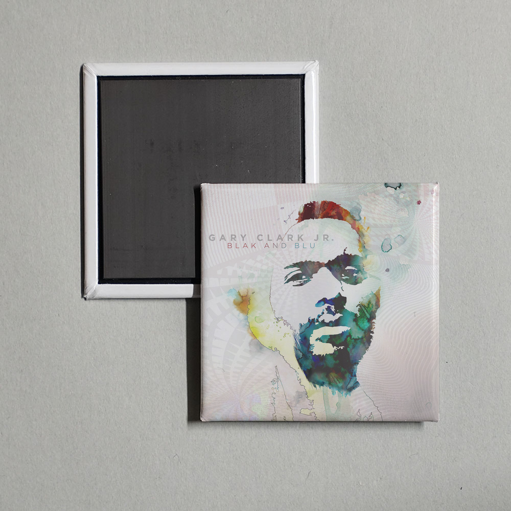 Gary Clark Jr. - Blak and Blu (Deluxe Edition) Album Cover Fridge Magnet