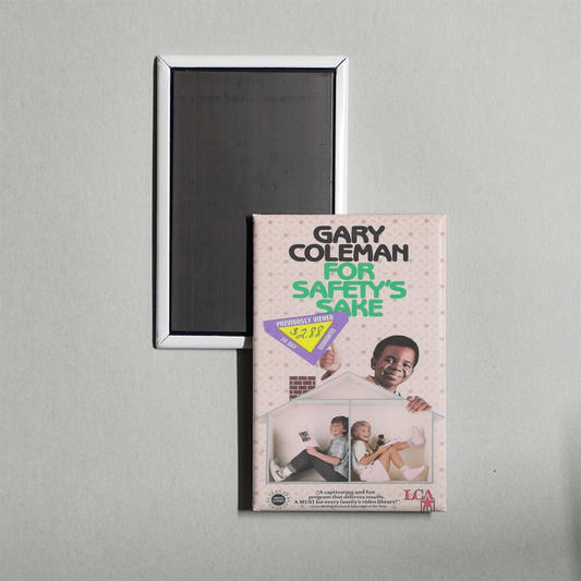 Gary Coleman For Safety's Sake Mini Movie Fridge Magnet