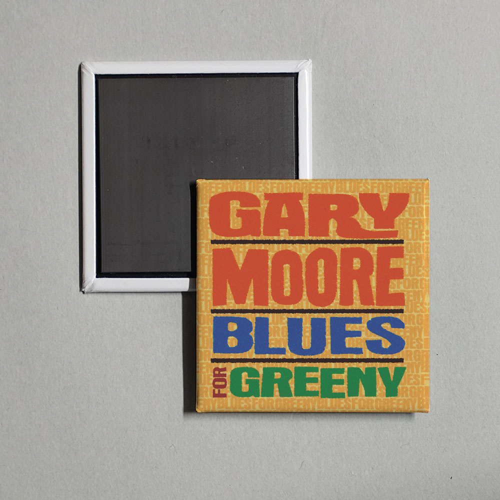 Gary Moore - Blues For Greeny Album Cover Fridge Magnet