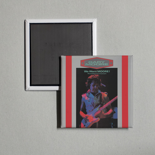 Gary Moore - We Want Moore Album Cover Fridge Magnet