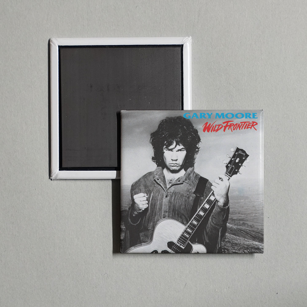 Gary Moore - Wild Frontier Album Cover Fridge Magnet