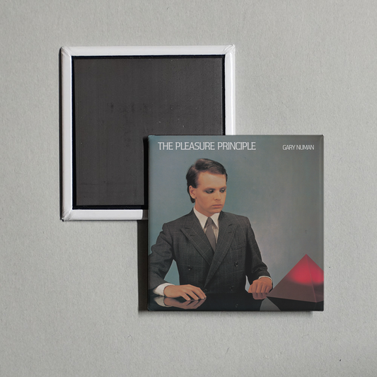Gary Numan - The Pleasure Principle Album Cover Fridge Magnet