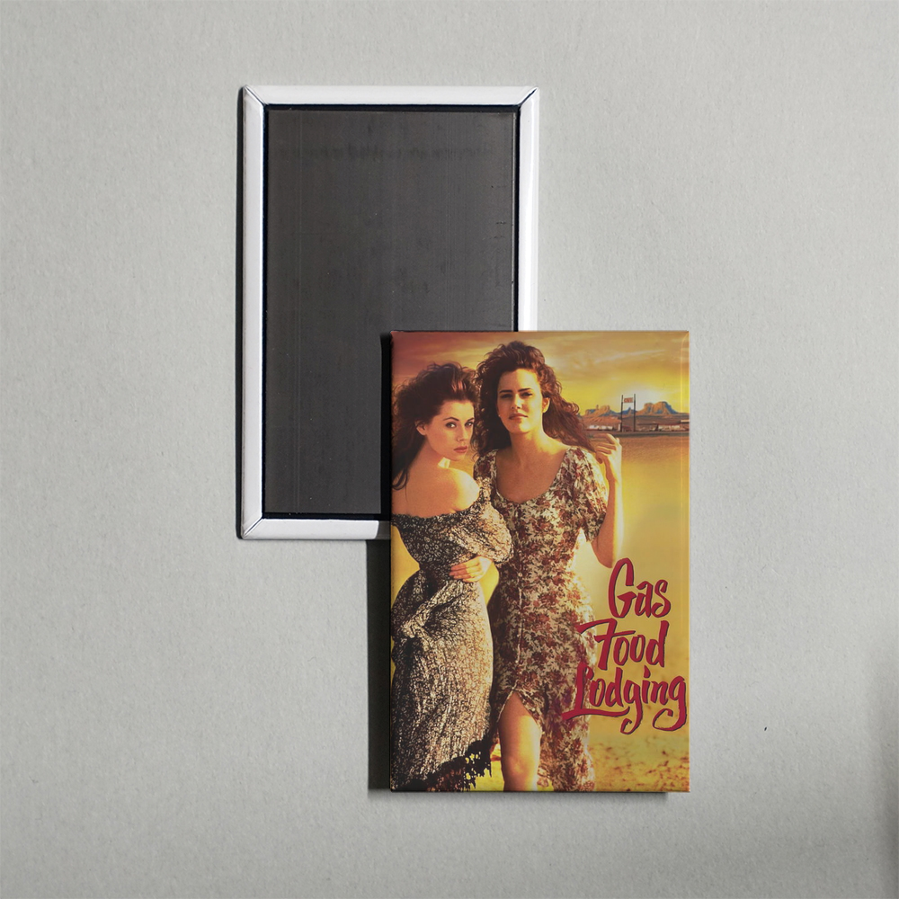 Gas Food Lodging Mini Movie Fridge Magnet