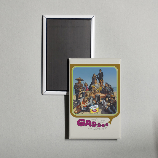 Gas! -Or- It Became Necessary to Destroy the World in Order to Save It. Mini Movie Fridge Magnet