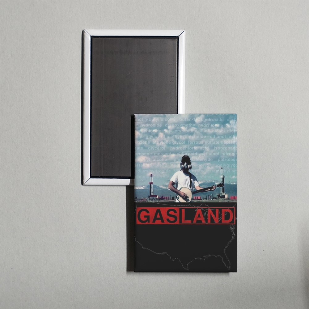 Gasland Mini Movie Fridge Magnet
