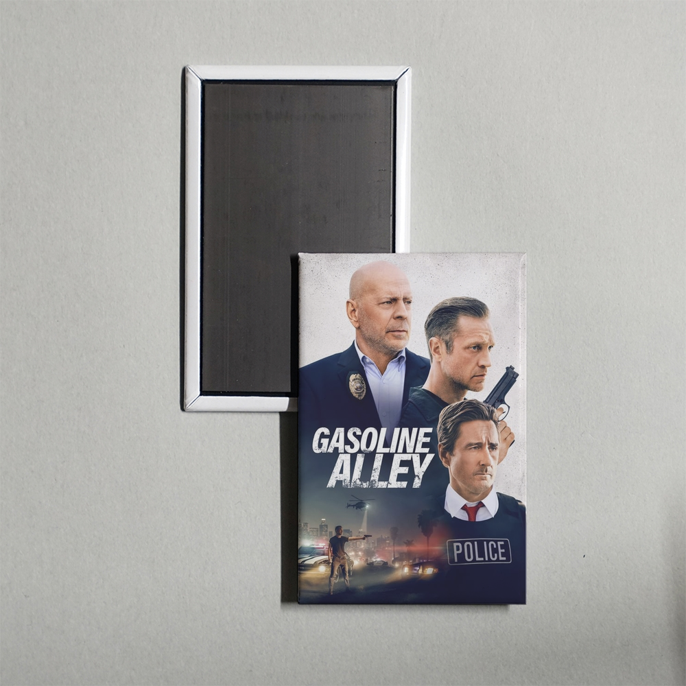 Gasoline Alley Mini Movie Fridge Magnet
