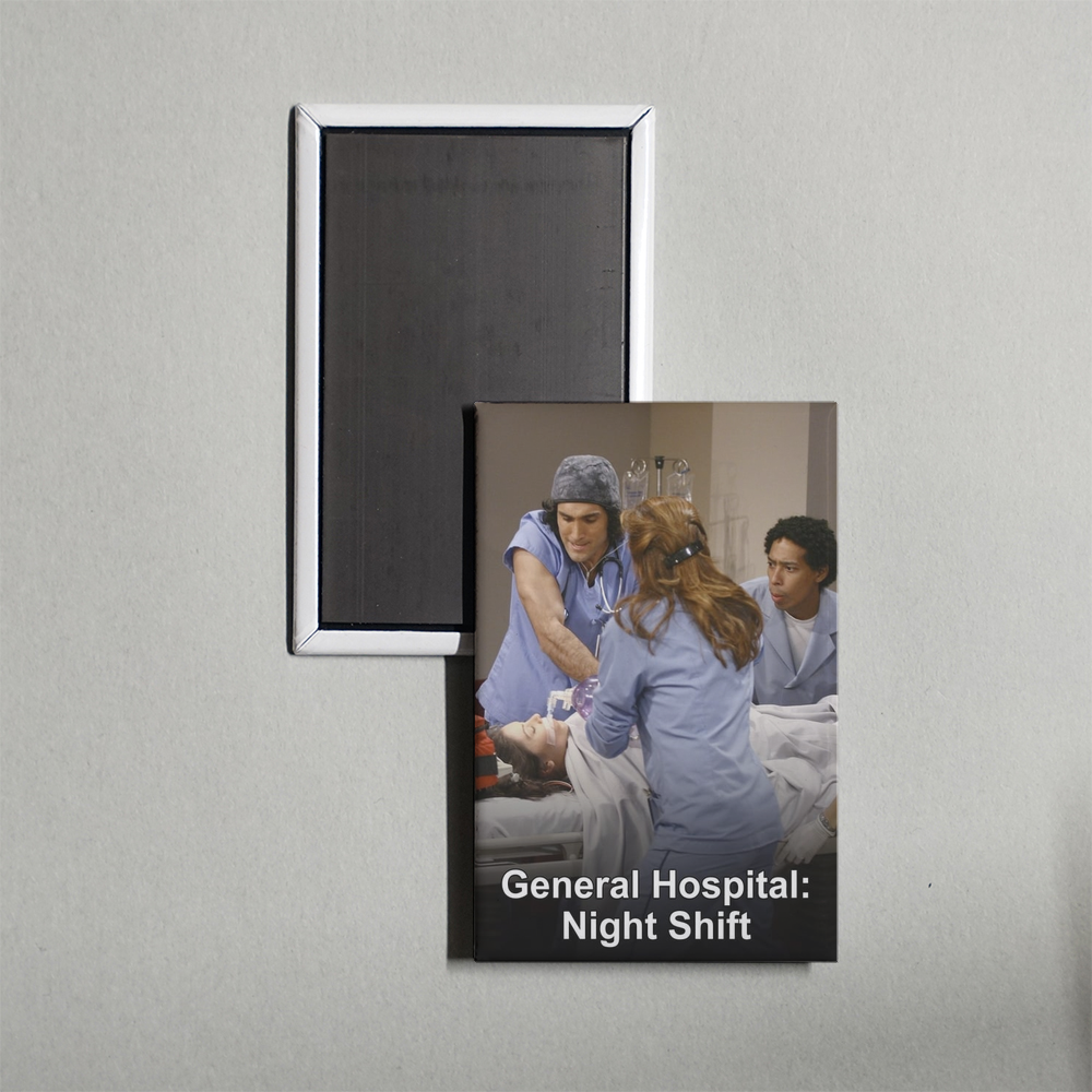 General Hospital Night Shift TV Show Fridge Magnet