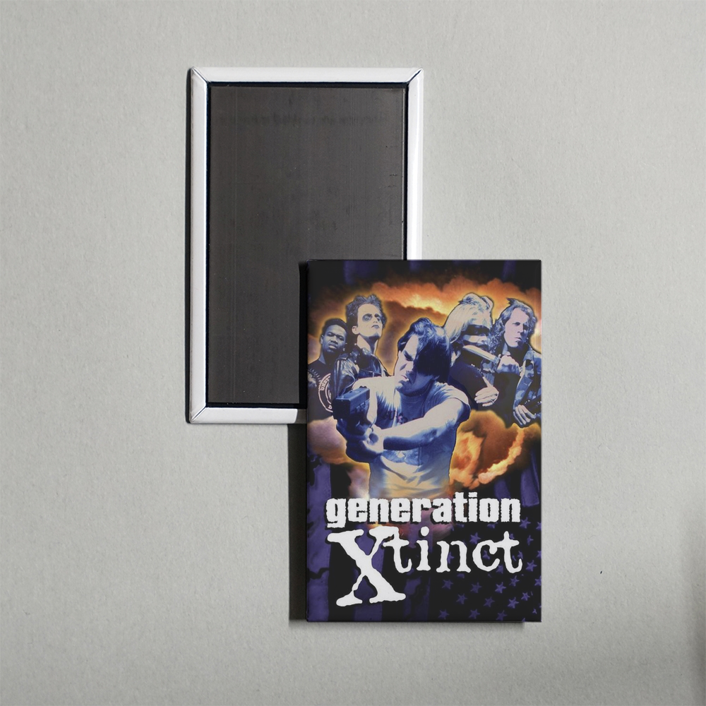 Generation X-tinct Mini Movie Fridge Magnet