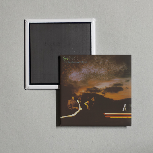 Genesis - And Then There Were Three (2007 Remaster) Album Cover Fridge Magnet
