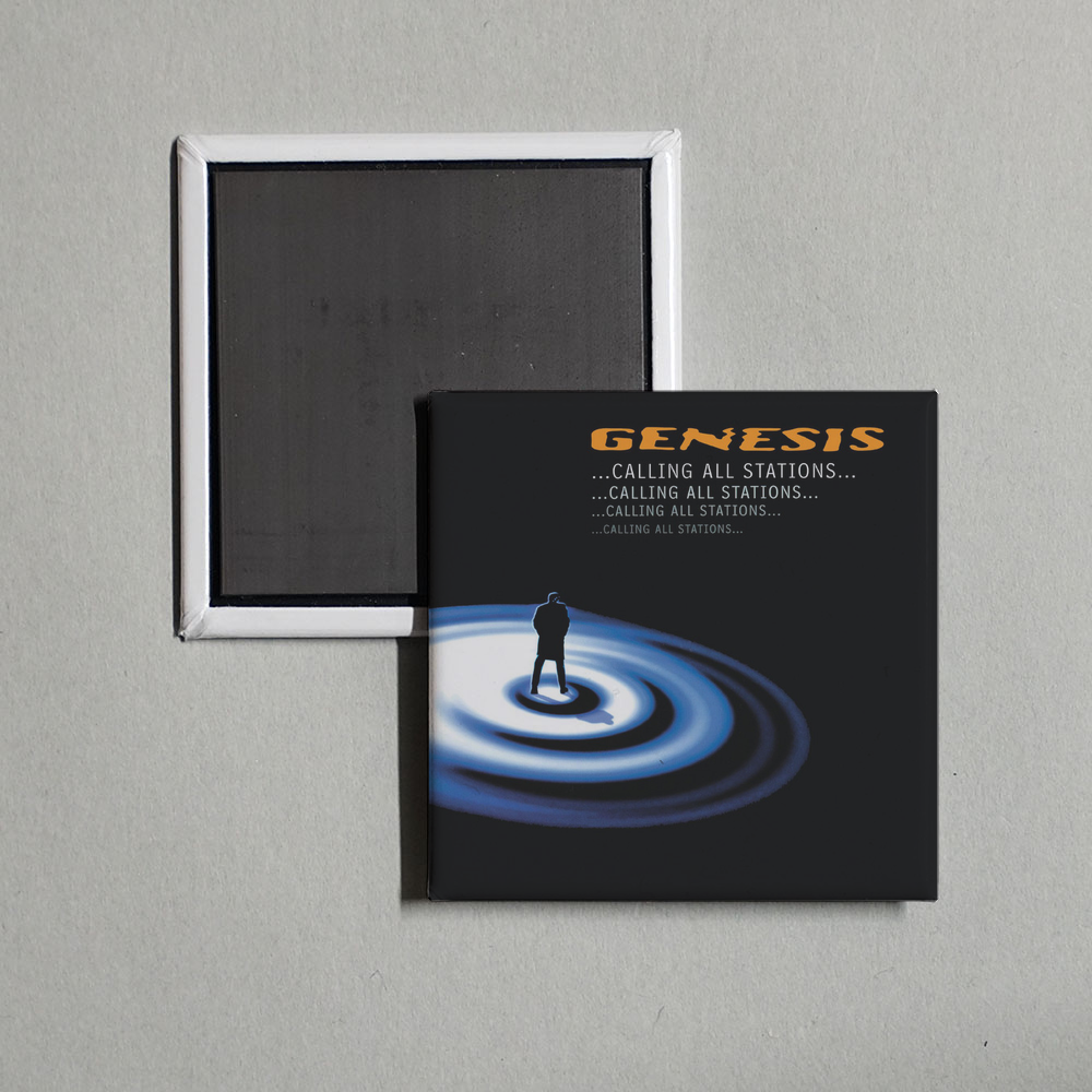 Genesis - Calling All Stations (2007 Remaster) Album Cover Fridge Magnet