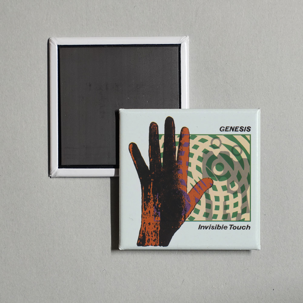 Genesis - Invisible Touch (2007 Remaster) Album Cover Fridge Magnet