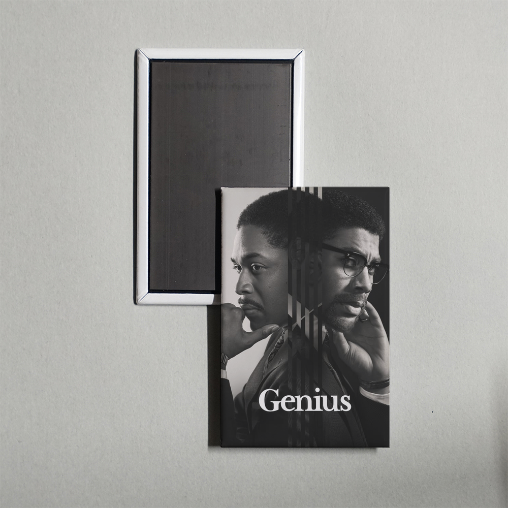 Genius TV Show Fridge Magnet