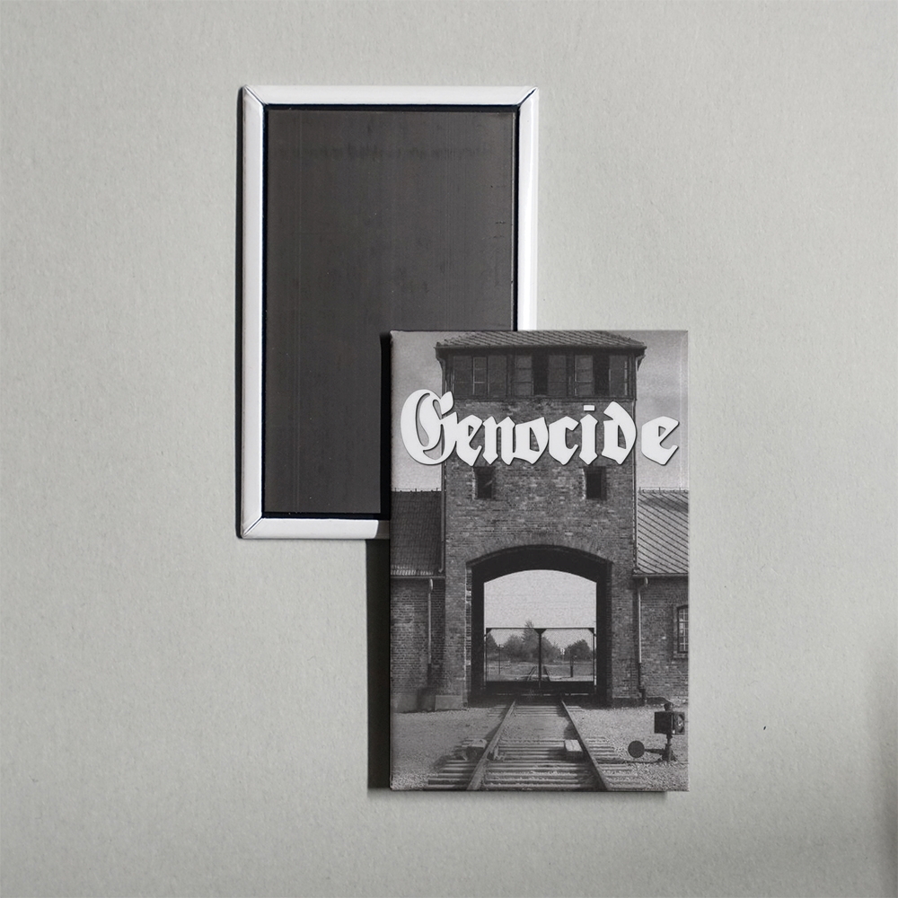 Genocide Mini Movie Fridge Magnet
