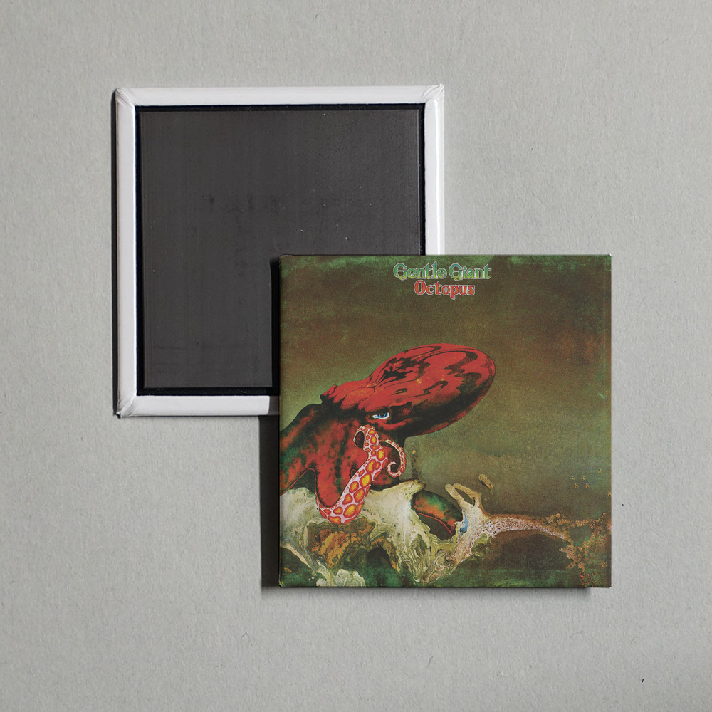 Gentle Giant - Octopus (2011 Remaster) Album Cover Fridge Magnet