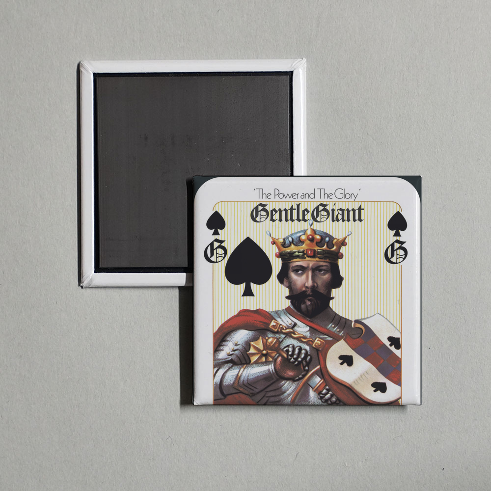 Gentle Giant - The Power and the Glory (Mixed by Steven Wilson) Album Cover Fridge Magnet