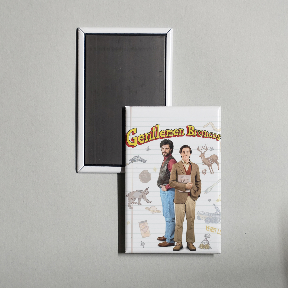 Gentlemen Broncos Mini Movie Fridge Magnet