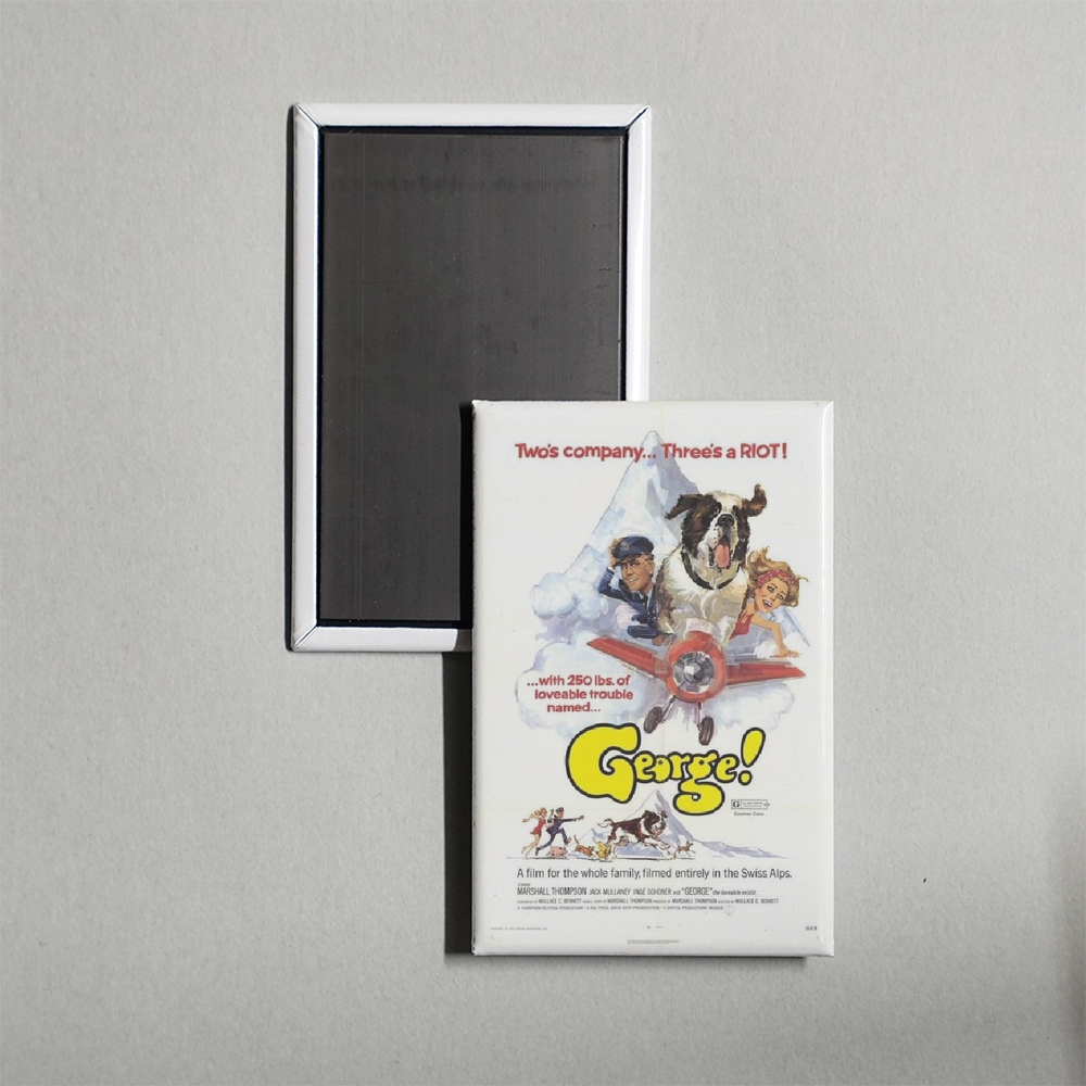 George Mini Movie Fridge Magnet