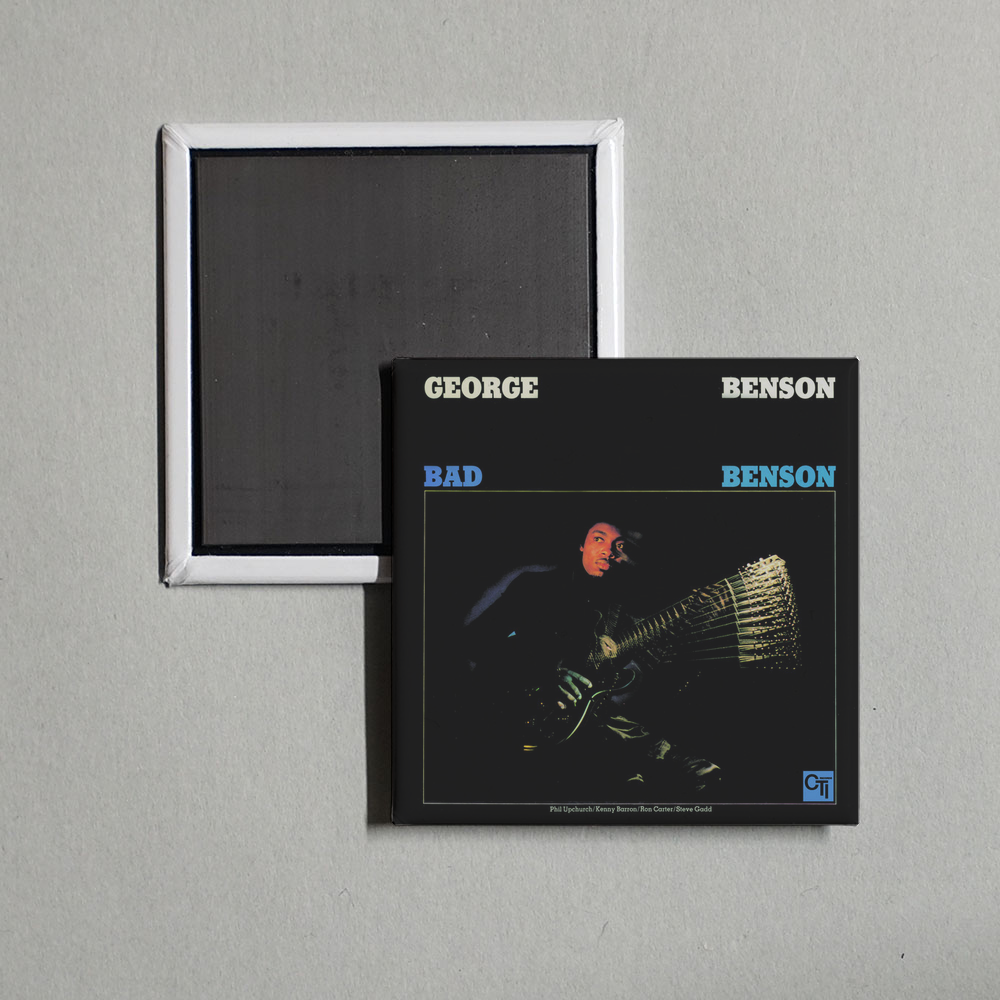 George Benson - Bad Benson Album Cover Fridge Magnet