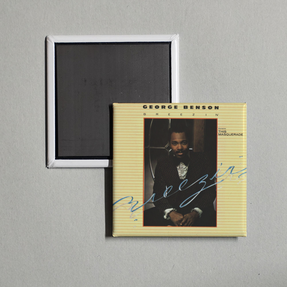 George Benson - Breezin' Album Cover Fridge Magnet