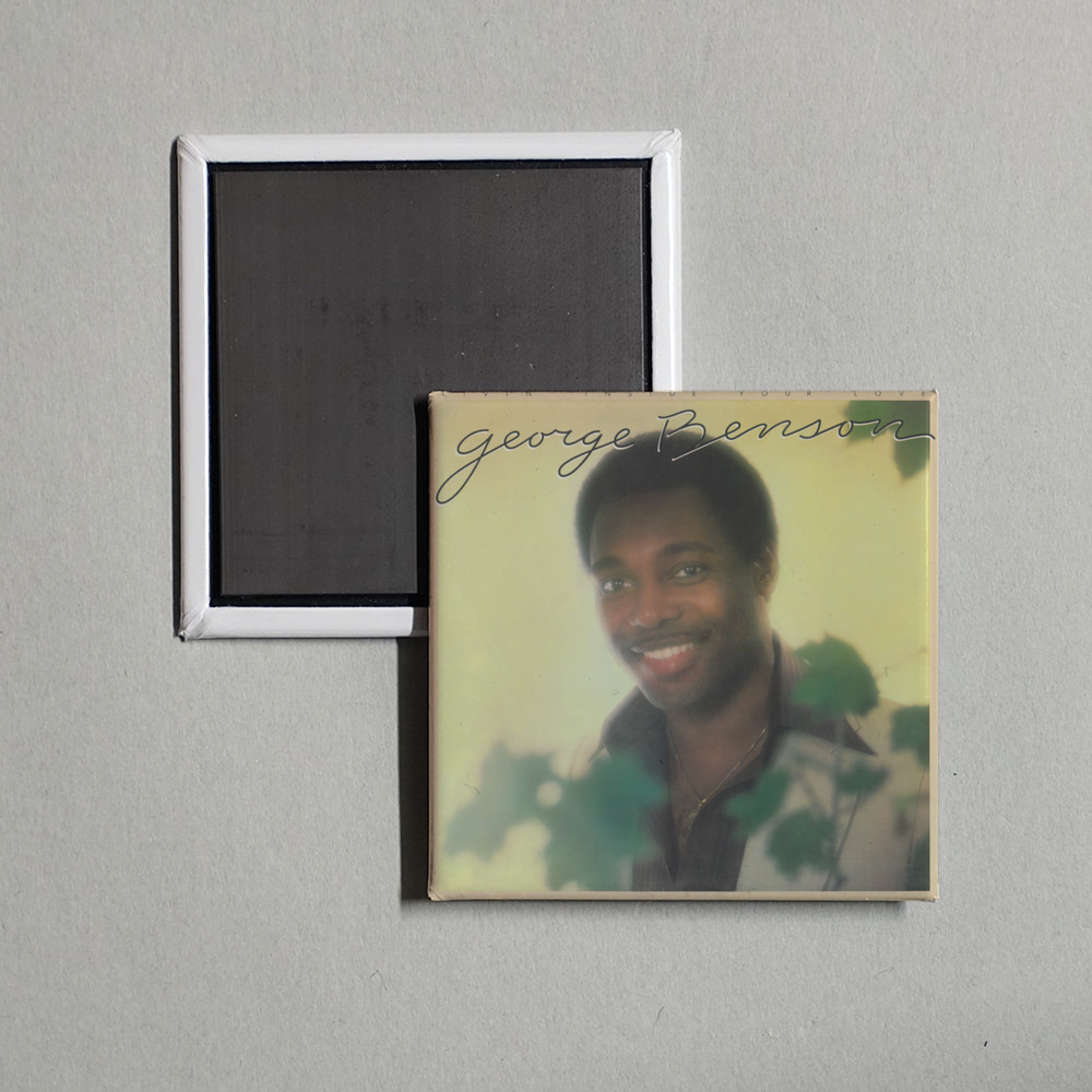 George Benson - Livin' Inside Your Love Album Cover Fridge Magnet