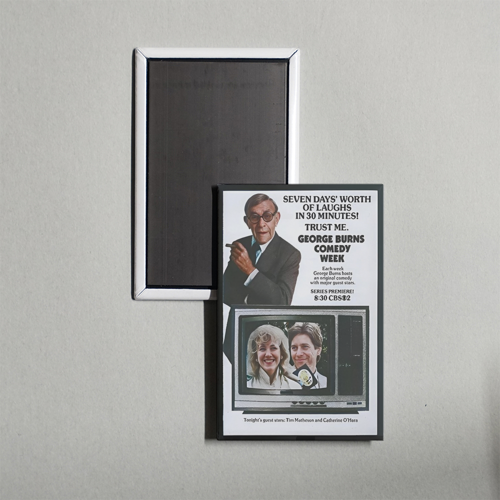 George Burns Comedy Week TV Show Fridge Magnet