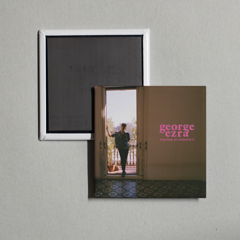 George Ezra - Staying at Tamara's Album Cover Fridge Magnet